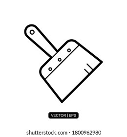 Paint Brush line icon vector illustration logo template for many purpose.