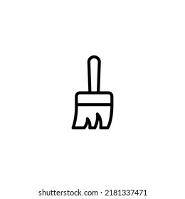 Paint Brush line icon vector design