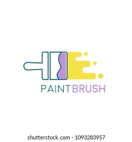 Paint Brush Logo