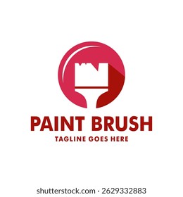 paint brush logo design,painting services,paint shop,renovation,repair,construction,vector,illustration,symbol,contractor,estate,painter,property,tool,work,background,splash,business
