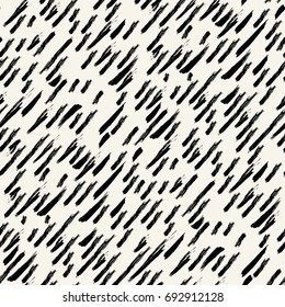 paint brush memphis deco art seamless pattern