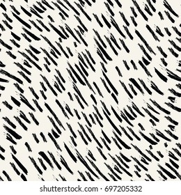 paint brush memphis deco art seamless pattern
