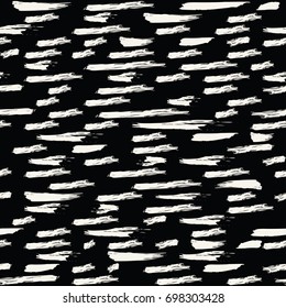 paint brush memphis deco art seamless pattern