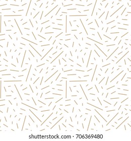 paint brush memphis deco art seamless pattern