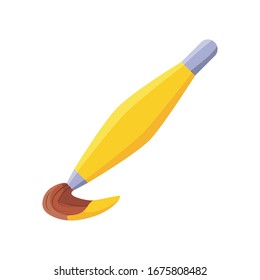 paint brush on white background vector illustration design