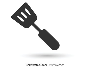Dibujar pincel con icono de paleta. Diseño plano.