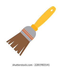 paint brush repair tool isolated