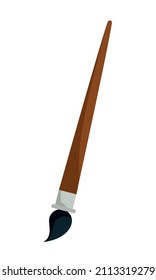 paint brush school supply icon
