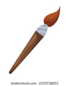 paint brush school supply icon