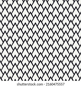 Paint brush seamless pattern. Freehand grunge design background. Scale motif oriental ornament. Trendy handdrawn geometric print. Modern artistic hand drawn abstract vector wallpaper