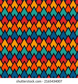 Dibujar un patrón sin fisuras. Fondo de diseño de grunge libre. Escalar el motivo del adorno oriental. Impresión geométrica a mano de moda. Papel mural vectorial abstracto de dibujo artístico moderno