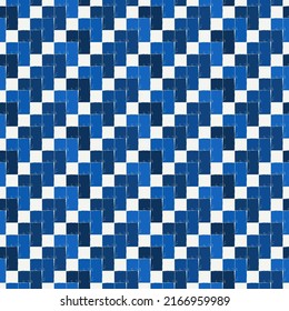 Paint brush seamless pattern. Freehand grunge design background. Diagonal parquet tile flooring motif ornament. Trendy handdrawn geometric print. Modern artistic hand drawn abstract vector wallpaper