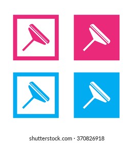 Paint Brush Square Icons Vector EPS10, Great for any use.