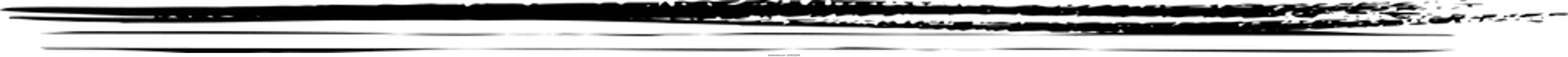 Paint brush stroke, freehand artistic water color abstract shape dirty grunge style stroke smear inked line design for drawing and background element in a vector illustration