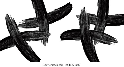 paint brush stroke  ink splatter and artistic design background elements. Dirty watercolor texture  box  frame  grunge abstract modern black good art natural