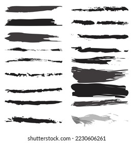 paint brush stroke strip texture 