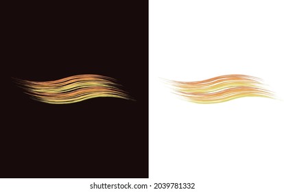 Paint Brush Stroke vector Shape 
design