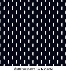 Pintar pinceladas de pincel es un patrón sin fisuras. Fondo de diseño de grunge libre. Motivo de la línea de lavado de diseño minimalista. Impresión geométrica de doodle a mano de moda. Papel mural abstracto de vector dibujado a mano artificial