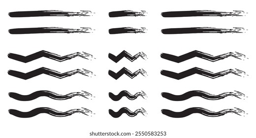 paint brush templates grunge dark black sketch.