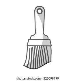 paint brush tool icon image vector illustration design 
