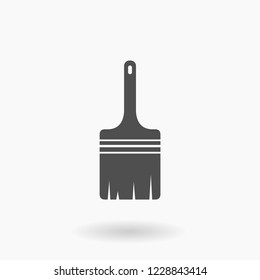 Paint Brush Tool Icon Vector Illustration