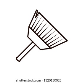 paint brush tool isolated icon