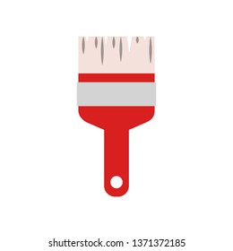 paint brush tool isolated icon