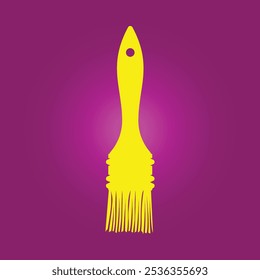 Paint brush trendy artwork charming abstract vector illustration colorful applicable design.eps