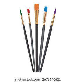 Paint Brush Vector Design illustration