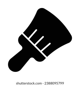 Paint Brush Vector Glyph Icon For Personal And Commercial Use.
