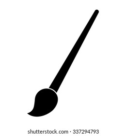 Paint brush vector icon