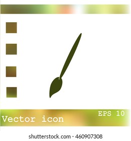 Paint brush vector icon