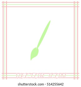 Paint brush vector icon