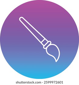 Paint Brush vector icon. Can be used for printing, mobile and web applications.