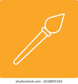 Icono de Vector de pincel de pintura. Se puede utilizar para aplicaciones de impresión, móviles y de Web.