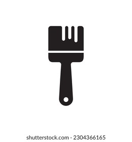 Paint brush vector icon. Paint brush flat sign design. Brush vector symbol pictogram. UX UI icon