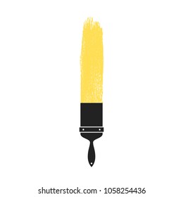 Paint Brush Vector Icon Brush Illustration