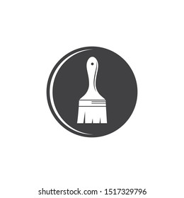 paint brush vector icon illustration design