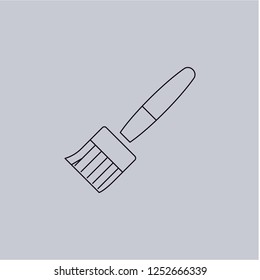 Paint Brush vector icon. Modern, simple, isolated, flat best quality icon for web site designs or mobile apps. Vector illustration.