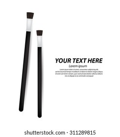 Paint brush. vector Illustration.