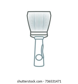 paint brush  vector illustration