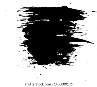 Paint Brushed Ink Splattered Vector for Background or Wallpaper svg