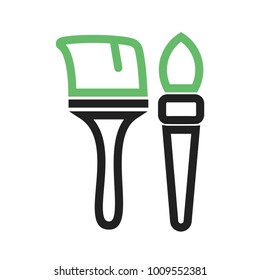 Paint Brushes Icon