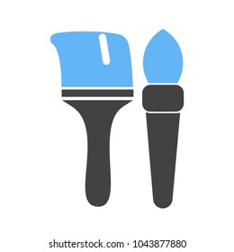Paint Brushes Icon