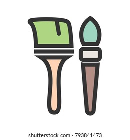 Paint Brushes icon