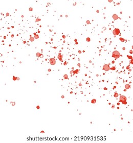Farbige Blasen, heller Hintergrund | Farbige abstrakte Brush - Blasen auf goldenem Hintergrund