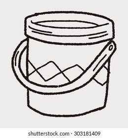 paint bucket doodle