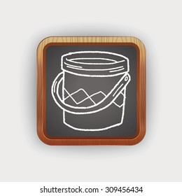 paint bucket doodle