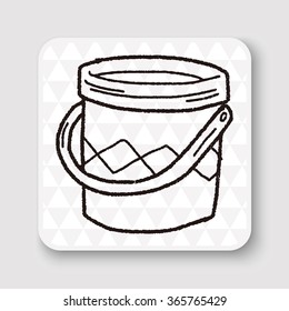 paint bucket doodle