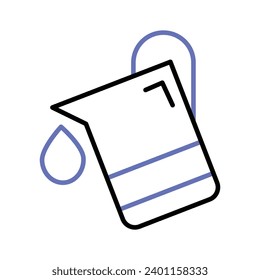 Paint bucket flat icon ready to use in web and mobile apps
